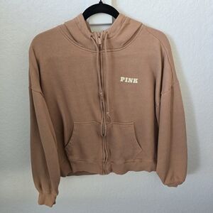 PINK Victoria's Secret Tan Hoodie